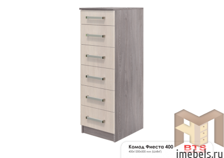 Комод Фиеста 400 ясень